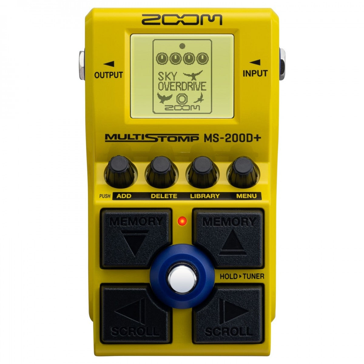 Overdrive Pedal Guitar Zoom MS-200D+