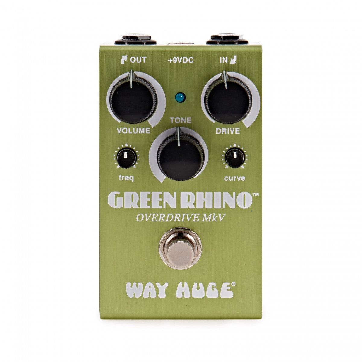 Overdrive Pedal Guitar Way Huge Smalls Green Rhino MkV