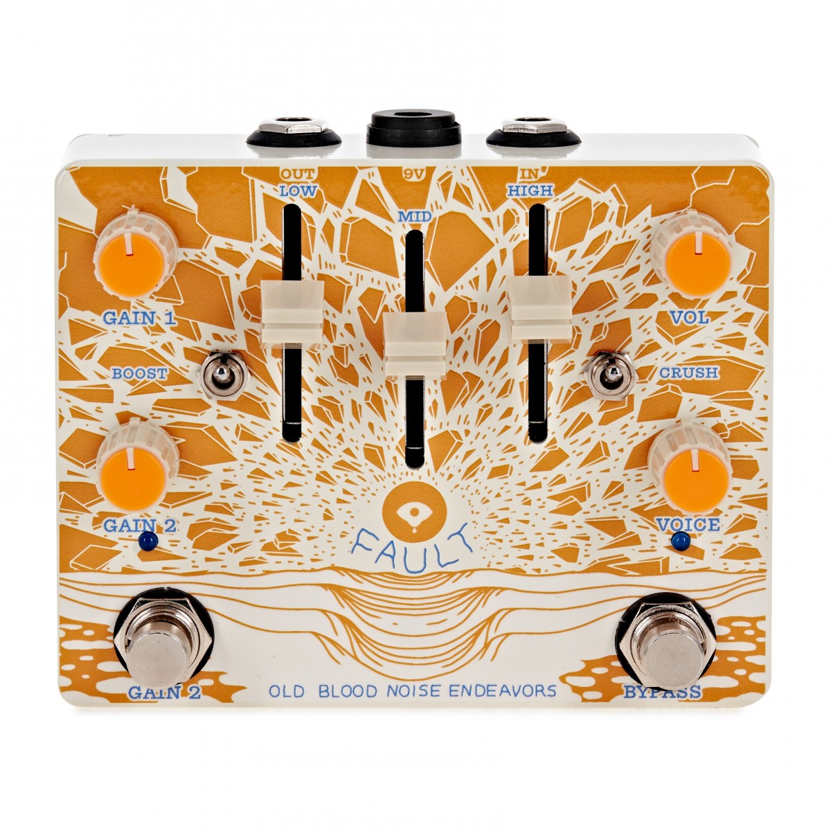 Overdrive Pedal Guitar Old Blood Noise Endeavors Fault V2