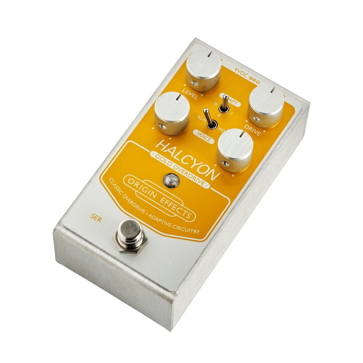 Overdrive Pedal Guitar Origin Effects Halcyon Gold