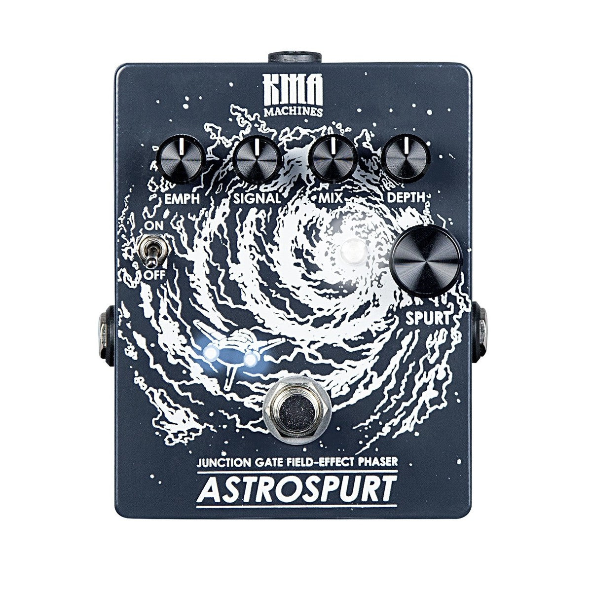 Phaser Pedal Guitar KMA Machines Astrospurt 4-Stage JFET