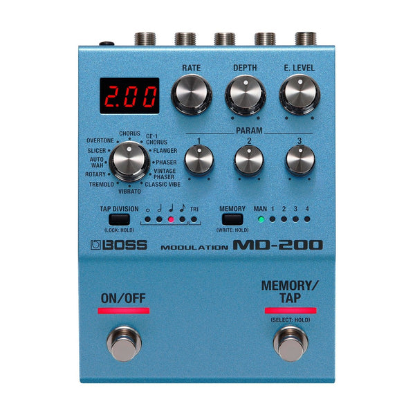 Phaser Pedal Guitar Boss MD-200 Modulation