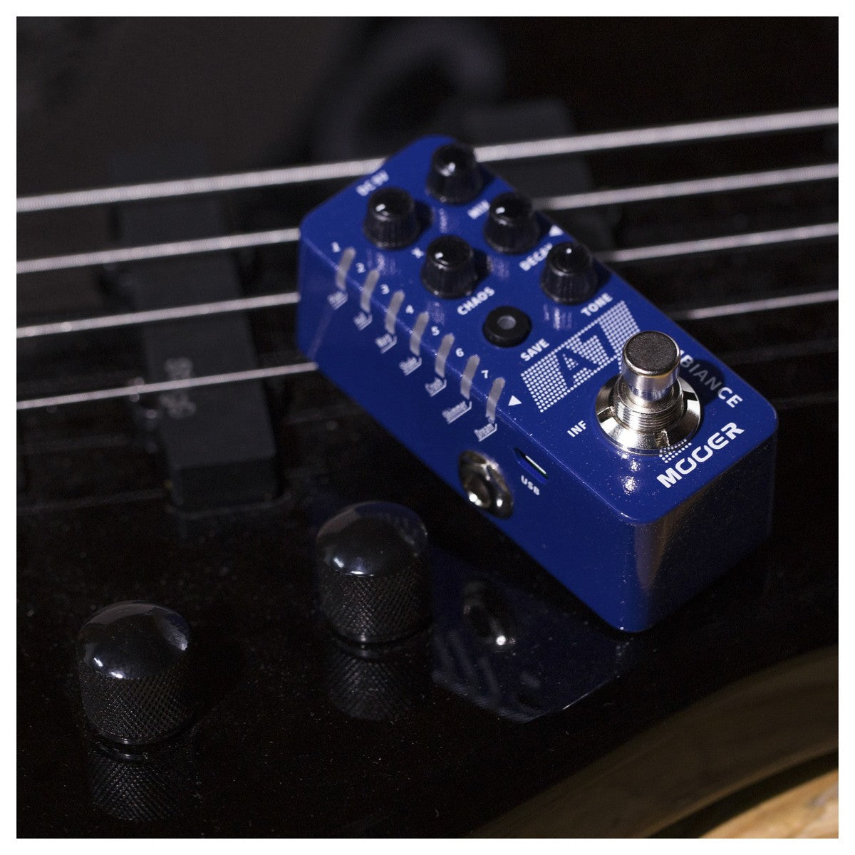 Reverb Pedal Guitar Mooer A7 Ambience Micro