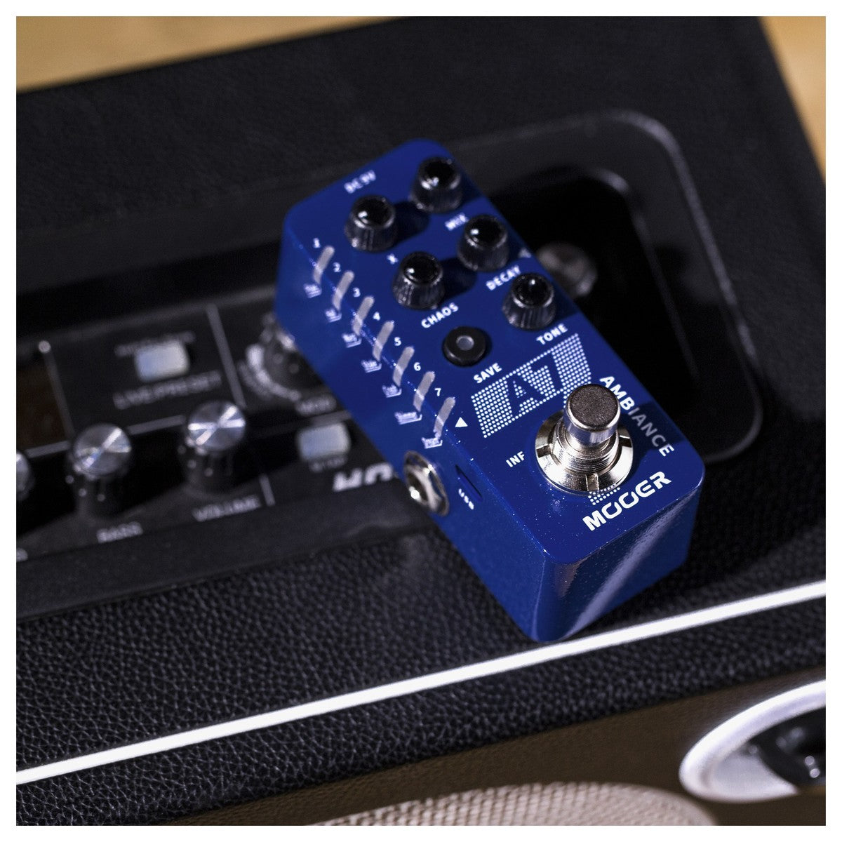 Reverb Pedal Guitar Mooer A7 Ambience Micro