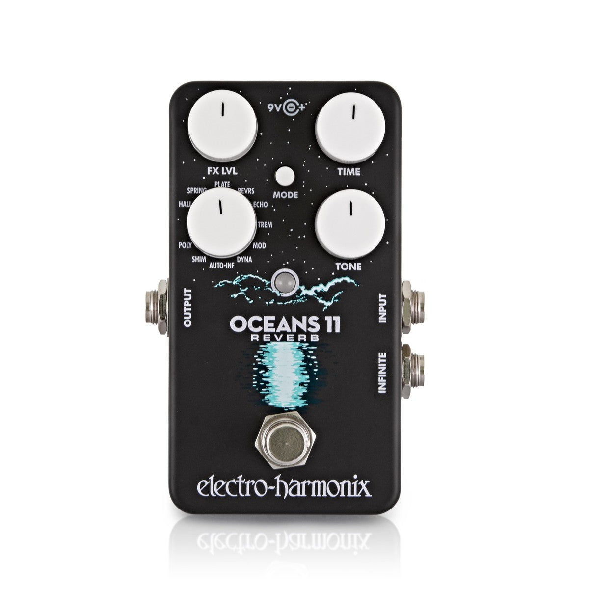 Reverb Pedal Guitar Electro Harmonix Oceans 11