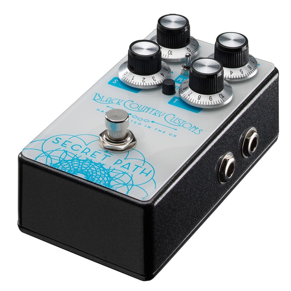 Reverb Pedal Guitar Laney Black Country Customs Secret Path Enhanced