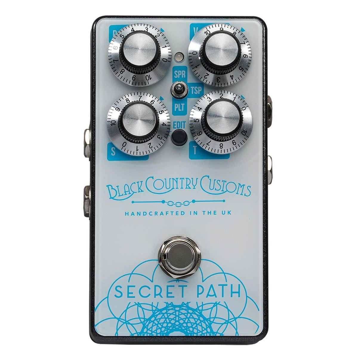 Reverb Pedal Guitar Laney Black Country Customs Secret Path Enhanced