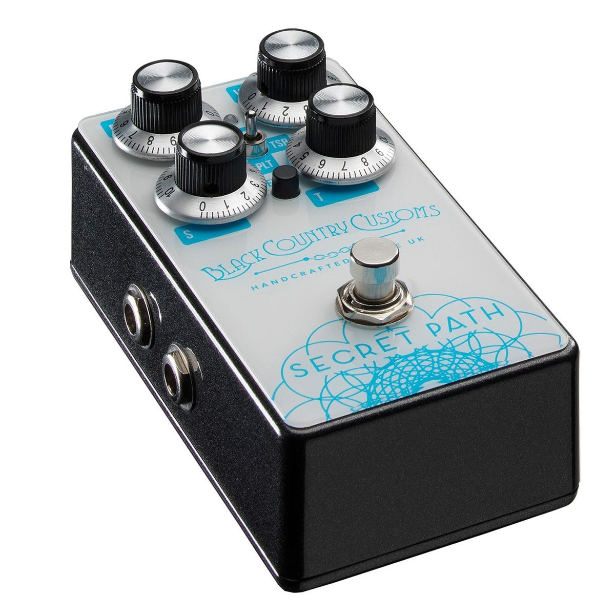 Reverb Pedal Guitar Laney Black Country Customs Secret Path Enhanced