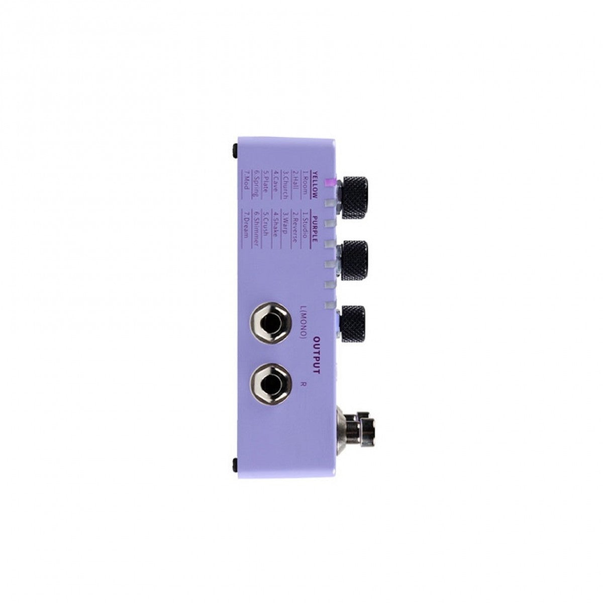 Reverb Pedal Guitar Mooer X2 Series R7