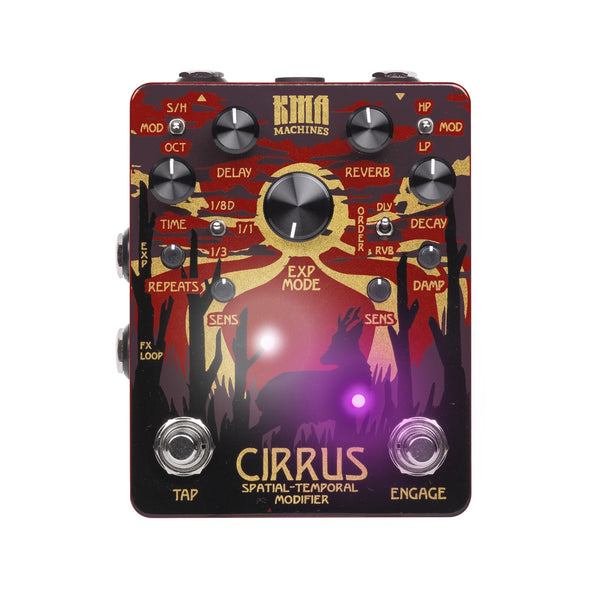 Reverb Pedal Guitar KMA Audio Machines Cirrus