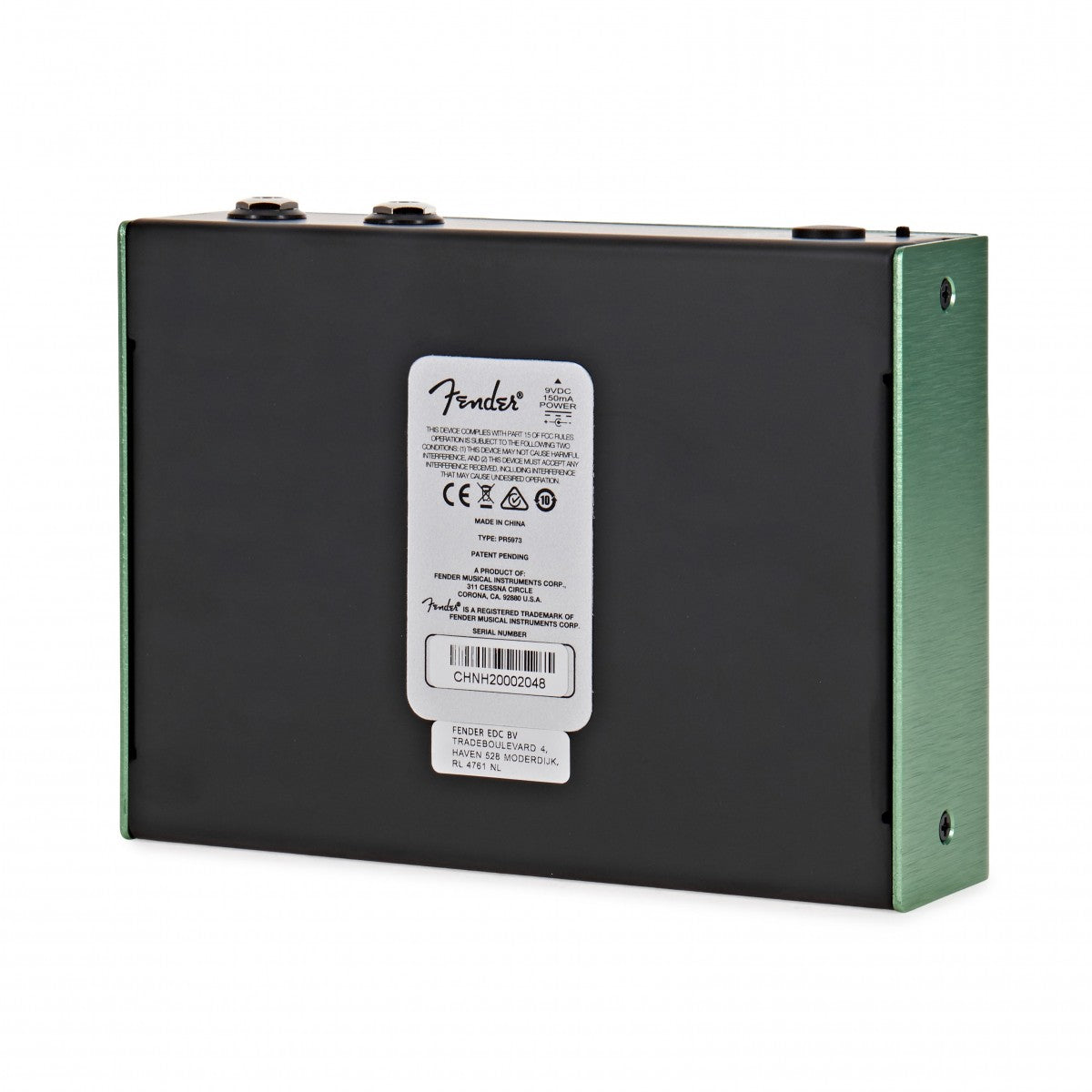 Reverb Pedal Guitar Fender Dual Marine Layer