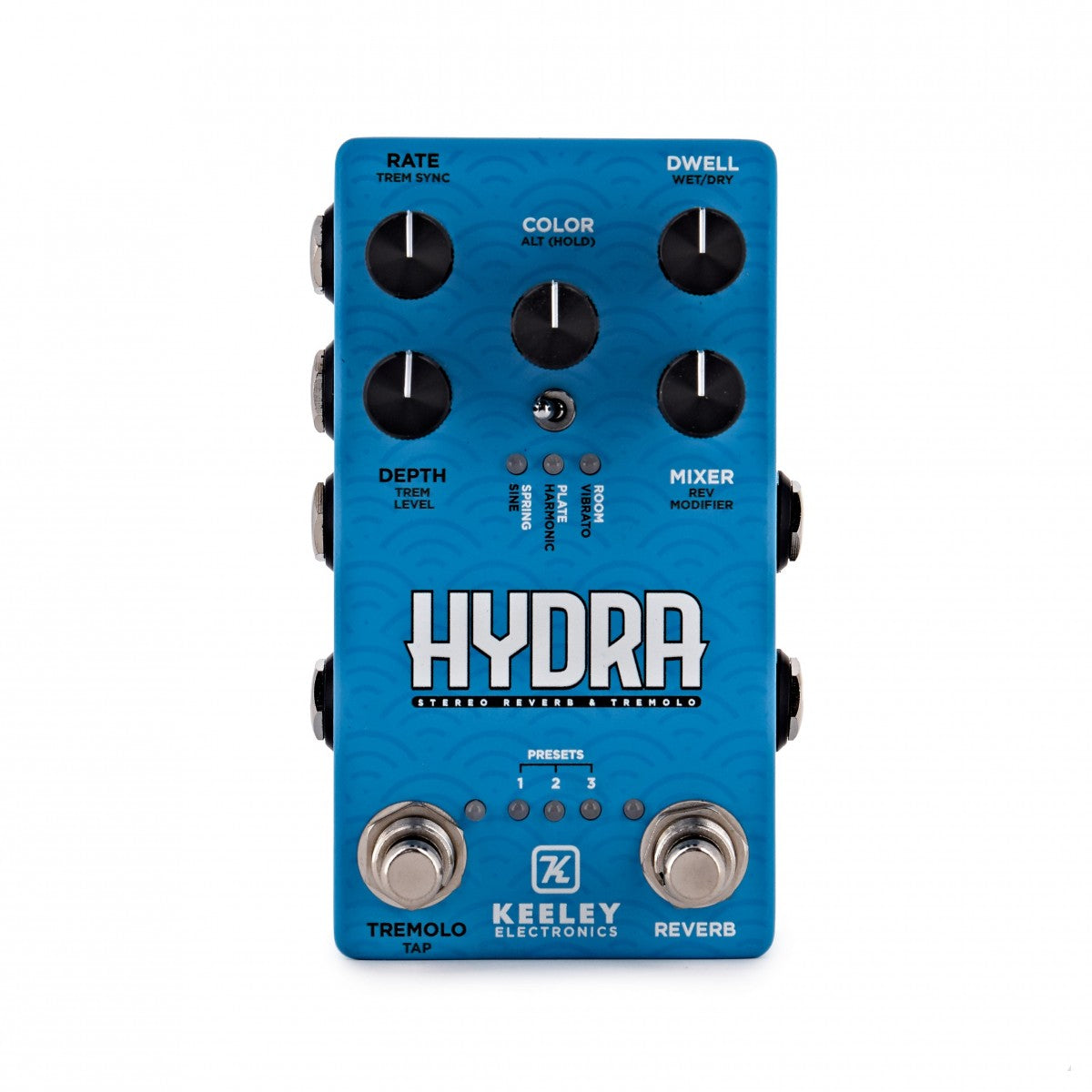Reverb Pedal Guitar Keeley Hydra Stereo