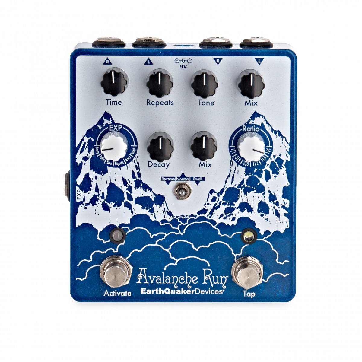 Reverb Pedal Guitar EarthQuaker Devices Avalanche Run V2