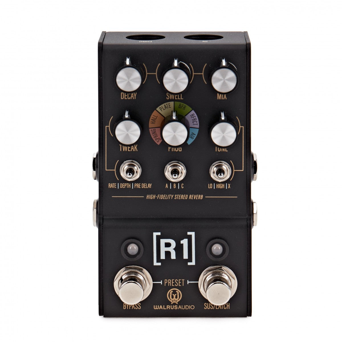 Reverb Pedal Guitar Walrus Audio Mako R1 High-Fidelity Stereo