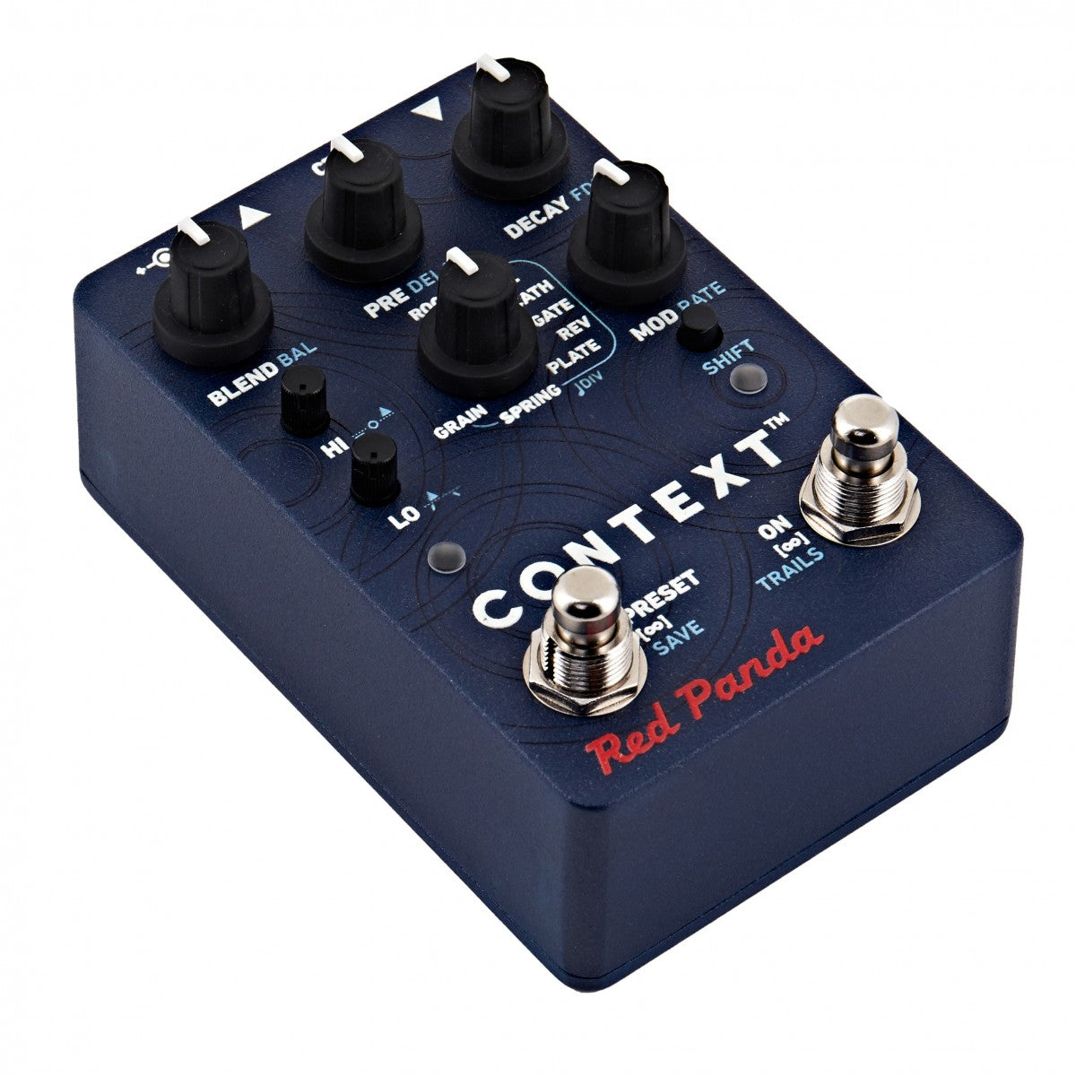 Reverb Pedal Guitar Red Panda Context Reverberator V2