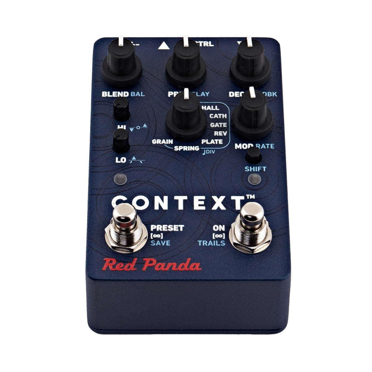Reverb Pedal Guitar Red Panda Context Reverberator V2