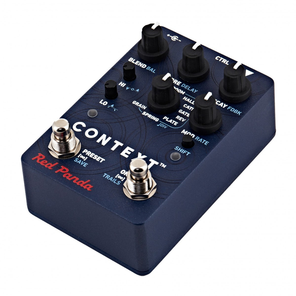 Reverb Pedal Guitar Red Panda Context Reverberator V2