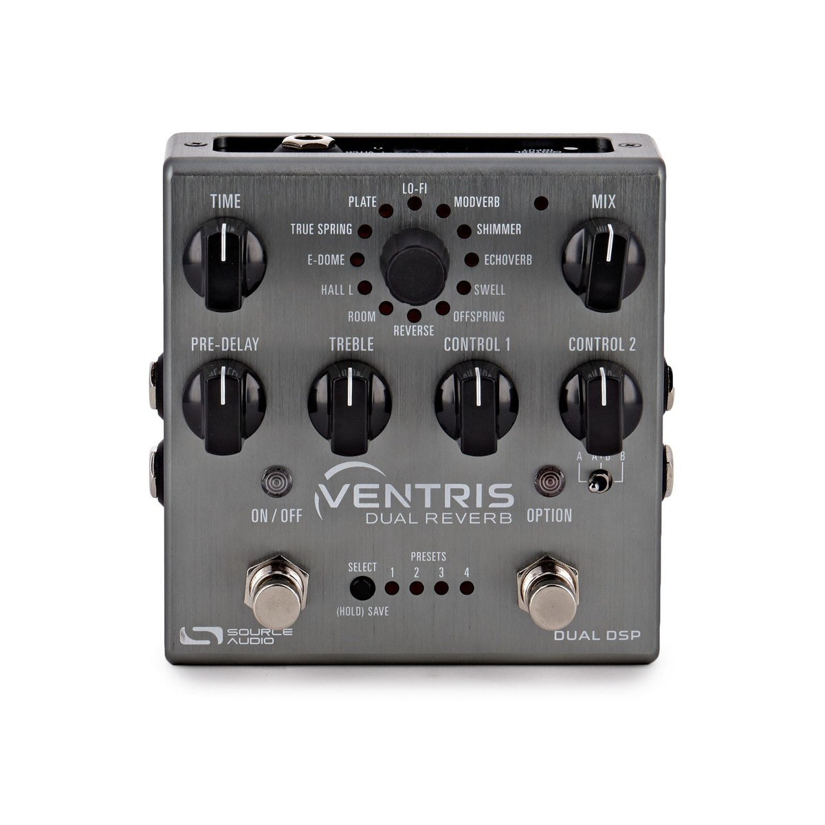 Reverb Pedal Guitar Source Audio Ventris Dual