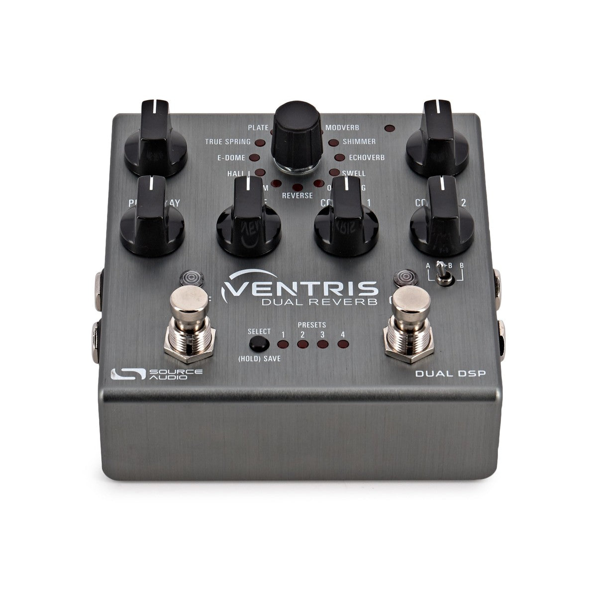 Reverb Pedal Guitar Source Audio Ventris Dual