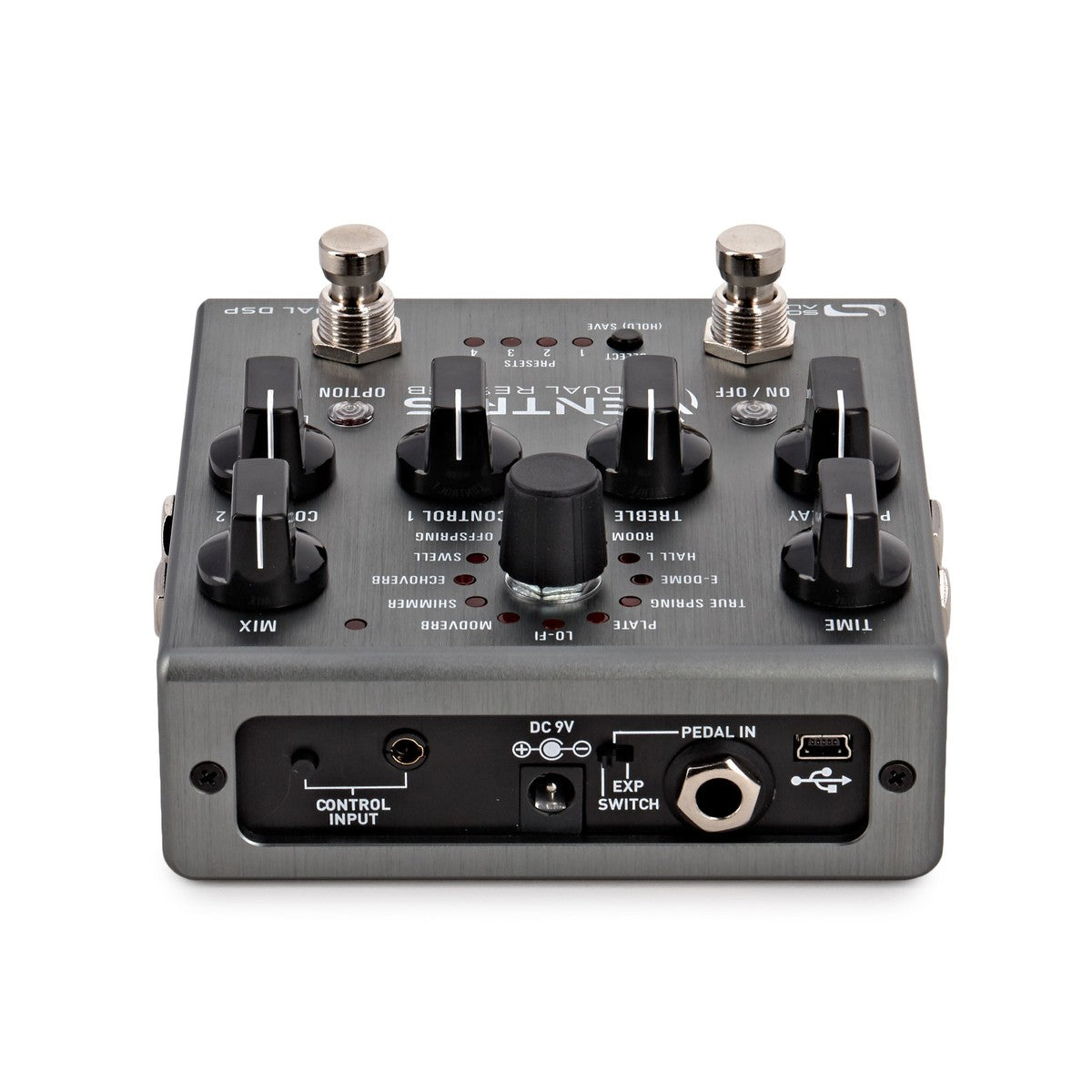 Reverb Pedal Guitar Source Audio Ventris Dual