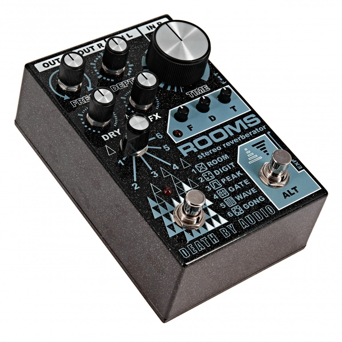 Reverb Pedal Guitar Death By Audio Rooms Stereo