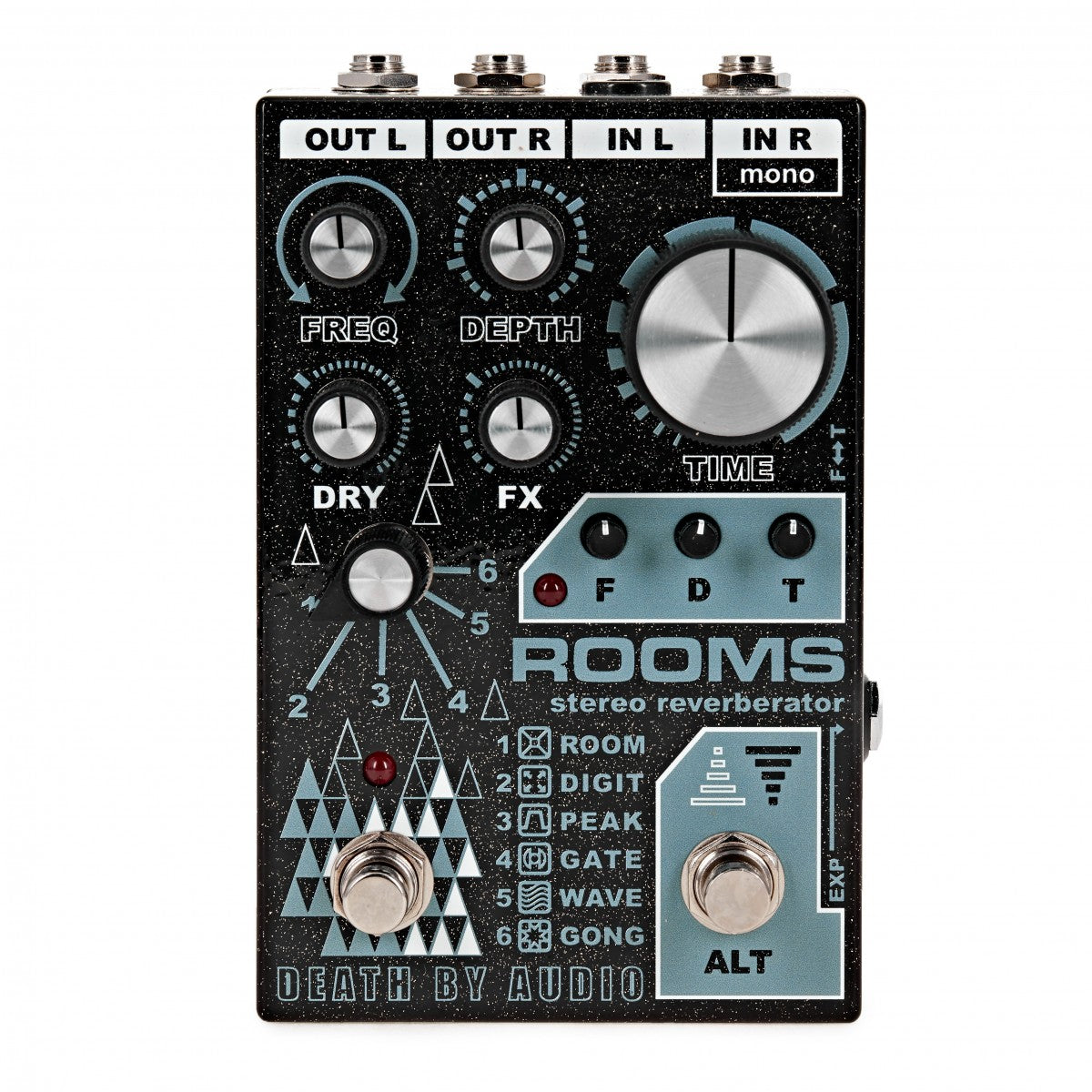 Reverb Pedal Guitar Death By Audio Rooms Stereo