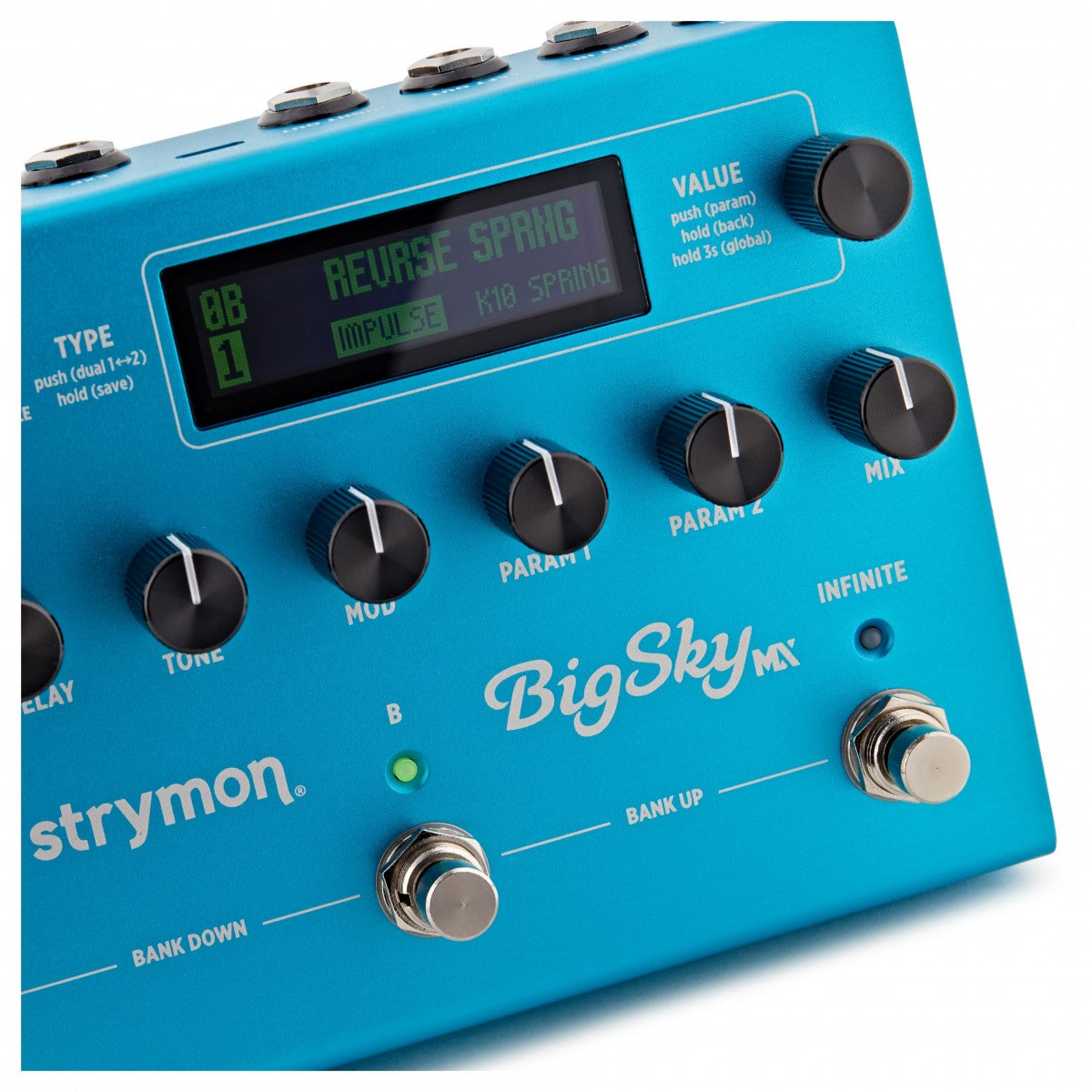 Reverb Pedal Guitar Strymon Big Sky MX Dual Engine Multi