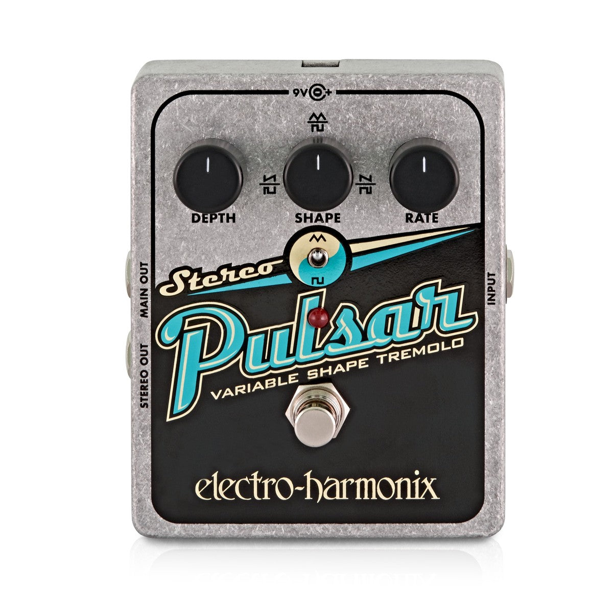 Tremolo Pedal Guitar Electro Harmonix Stereo Pulsar Variable Shape Analog