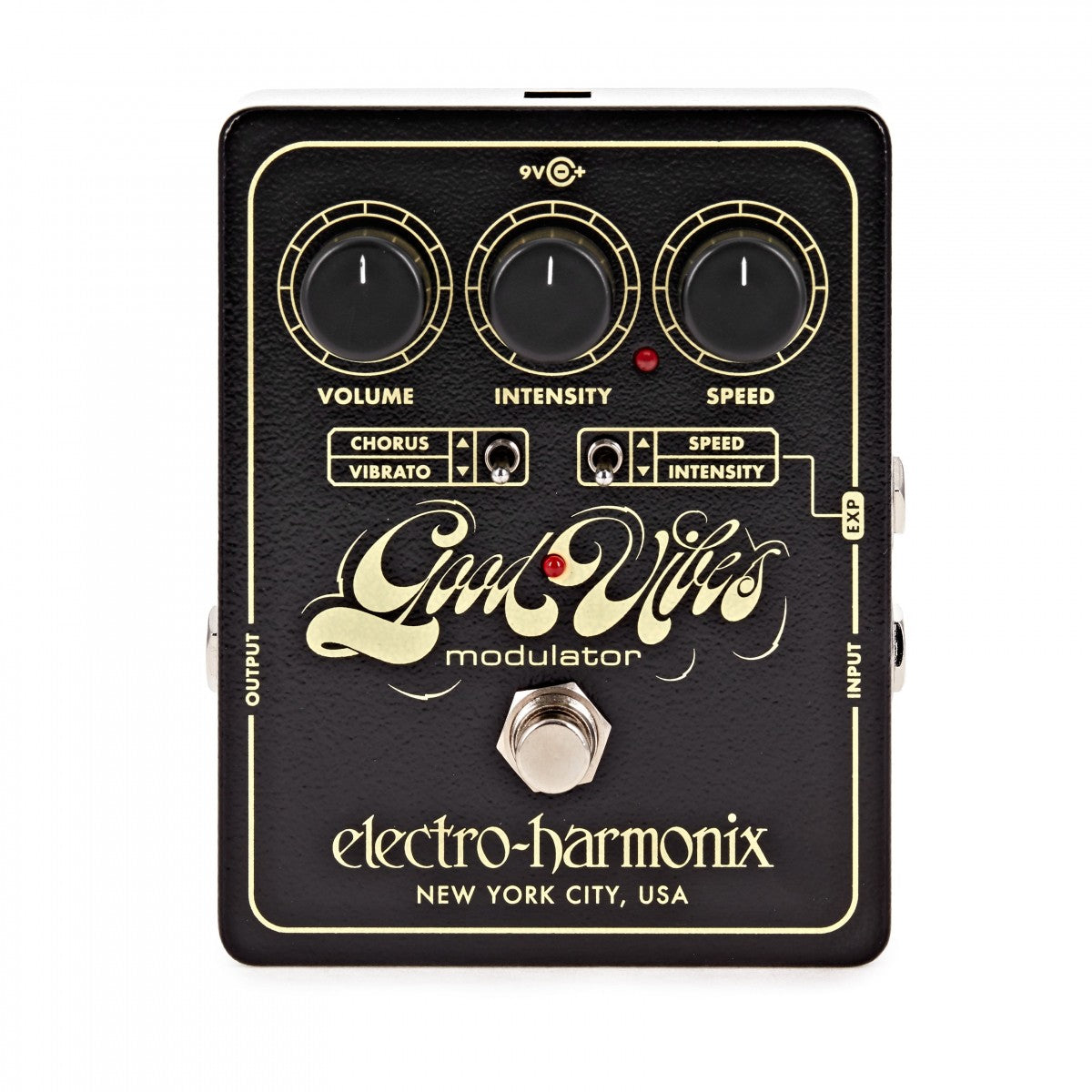 Tremolo Pedal Guitar Electro Harmonix Good Vibes Analog