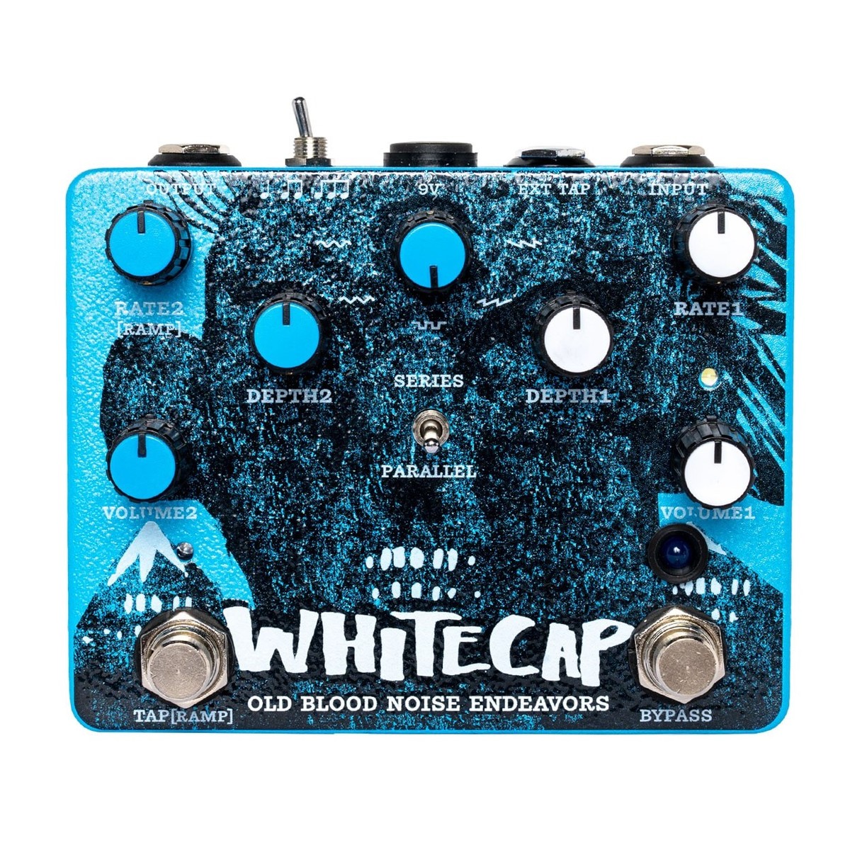 Tremolo Pedal Guitar Old Blood Noise Endeavors Whitecap Asynchronous Dual