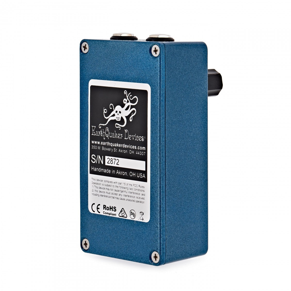 Tremolo Pedal Guitar Earthquaker Devices Aqueduct Vibrato