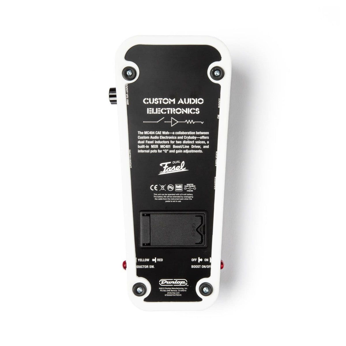 Wah Pedal Guitar MXR MC404 Custom Audio Electronics