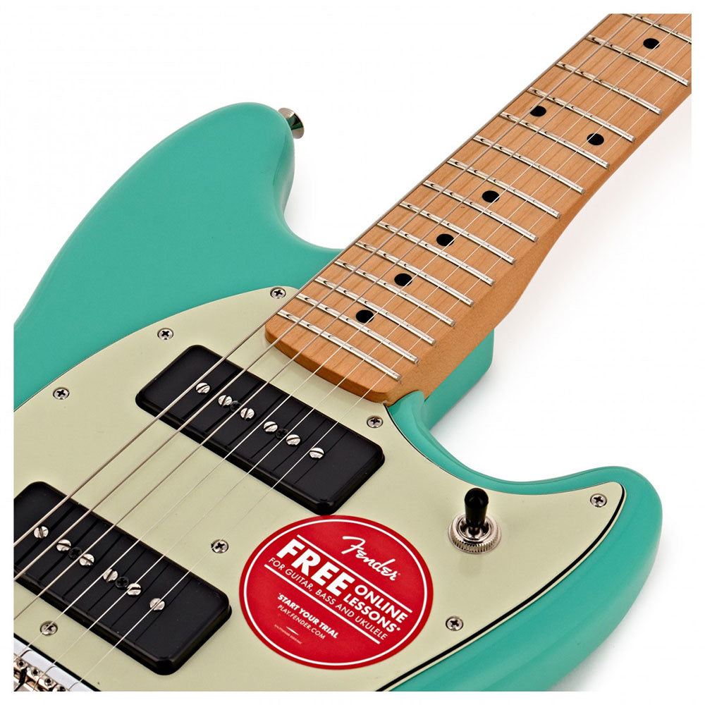 Đàn Guitar Điện Fender Player Mustang 90 SS, Maple/Pau Ferro Fingerboard