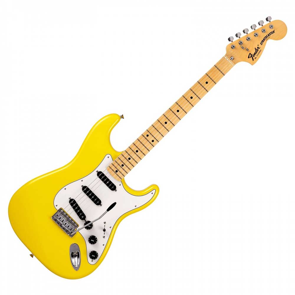 Đàn Guitar Điện Fender Made in Japan Limited International Color Stratocaster SSS, Maple/Rosewood Fingerboard