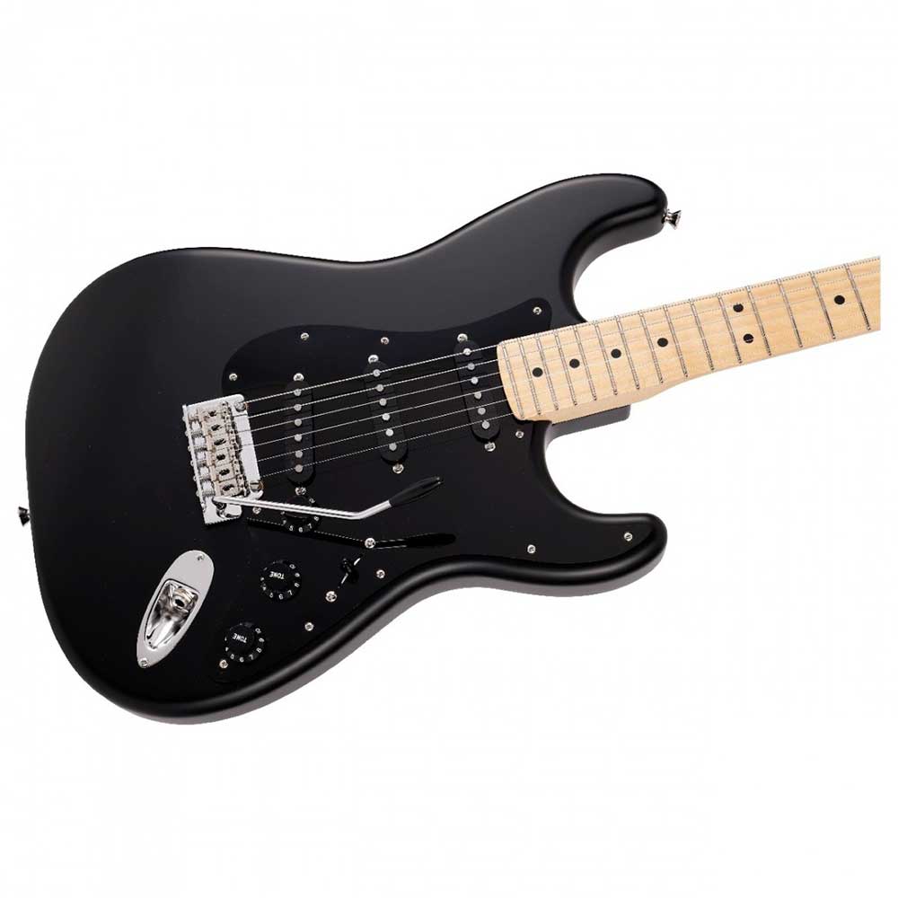 Đàn Guitar Điện Fender Made in Japan Hybrid II Stratocaster Limited Run Blackout SSS, Maple Fingerboard
