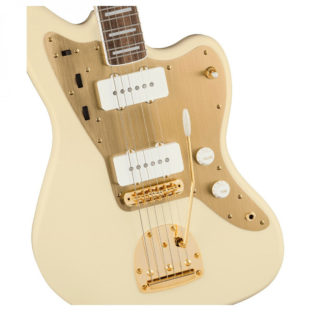 Đàn Guitar Điện Squier 40th Anniversary Gold Edition Jazzmaster SS, Laurel Fingerboard