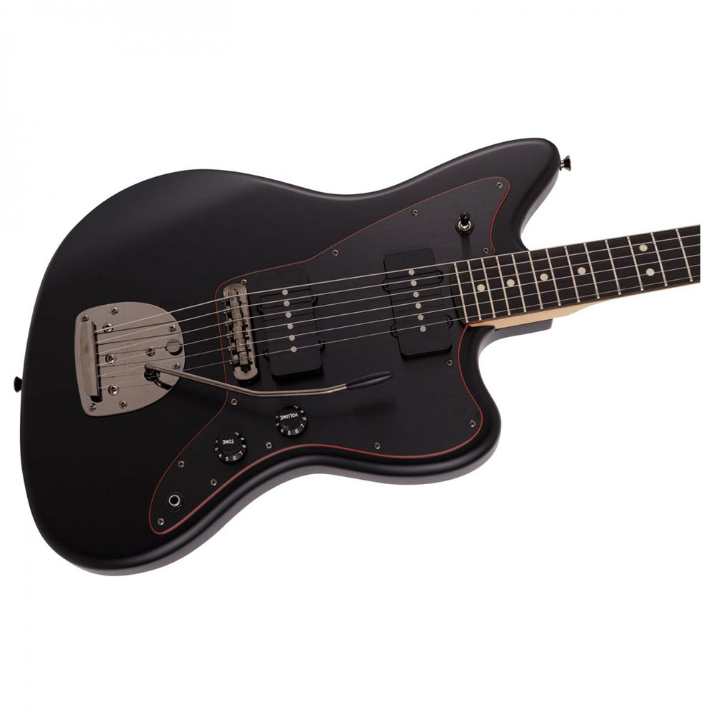 Đàn Guitar Điện Fender Made in Japan Limited Hybrid II Jazzmaster Noir SS, Rosewood Fingerboard