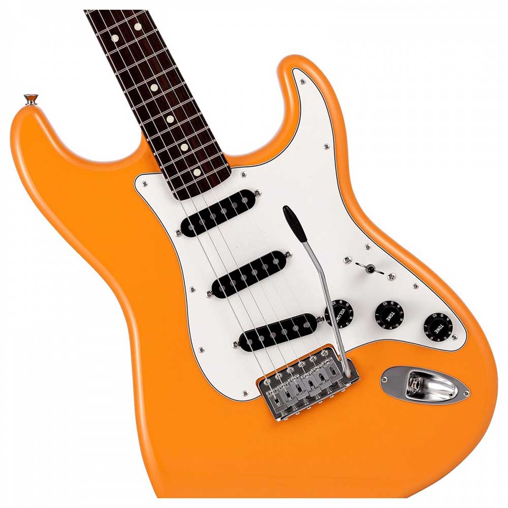 Đàn Guitar Điện Fender Made in Japan Limited International Color Stratocaster SSS, Maple/Rosewood Fingerboard