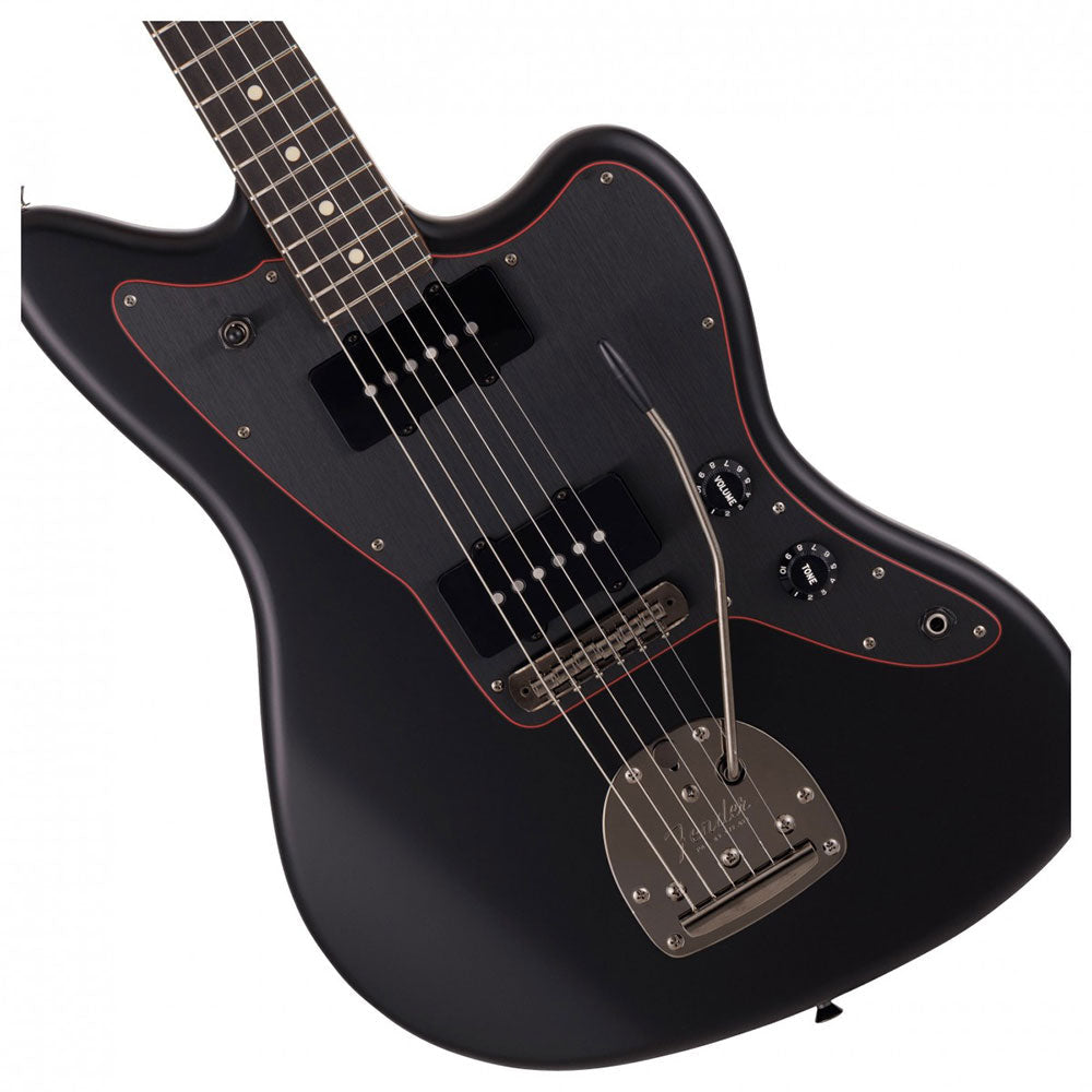 Đàn Guitar Điện Fender Made in Japan Limited Hybrid II Jazzmaster Noir SS, Rosewood Fingerboard