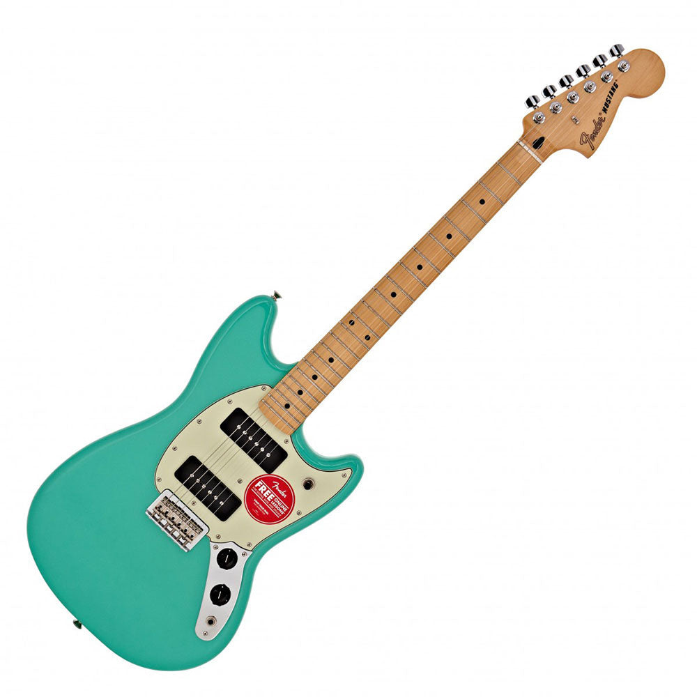 Đàn Guitar Điện Fender Player Mustang 90 SS, Maple/Pau Ferro Fingerboard