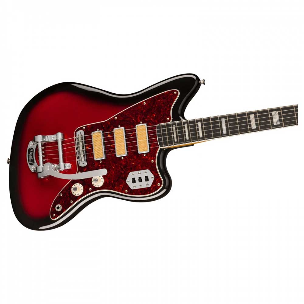 Đàn Guitar Điện Fender Gold Foil Jazzmaster HHH, Ebony Fingerboard