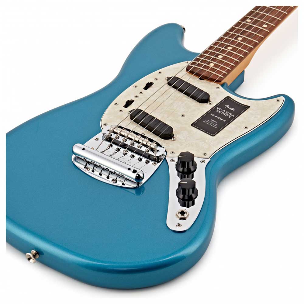 Đàn Guitar Điện Fender Vintera 60s Mustang SS, Pau Ferro Fingerboard