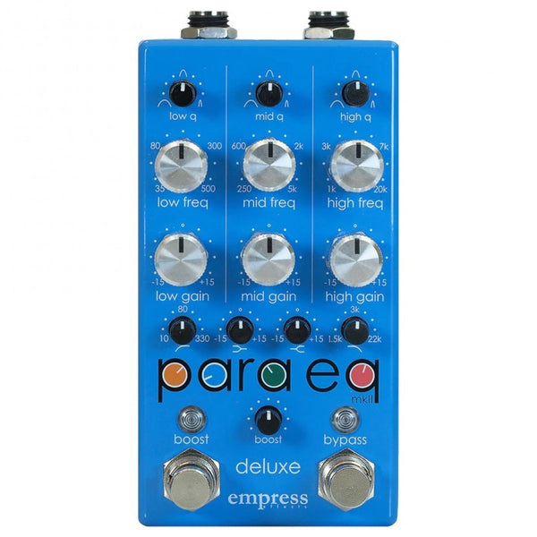 EQ Pedal Guitar Empress ParaEq MKII Deluxe Parametric