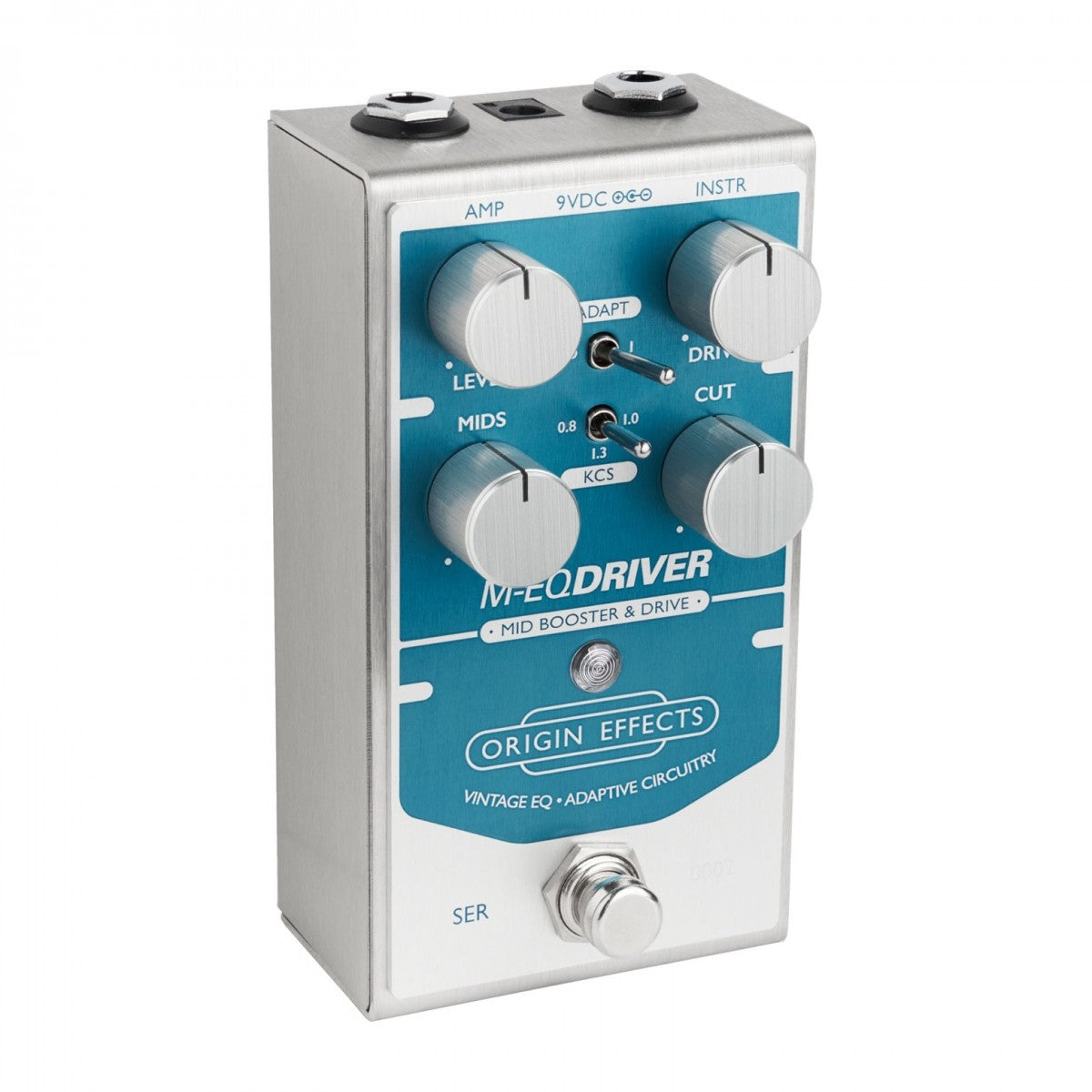 Overdrive Pedal Guitar Origin Effects M-EQ Driver Mid