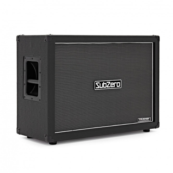 SubZero 2 x 12" Celestion Vintage 30 Cabinet, Black