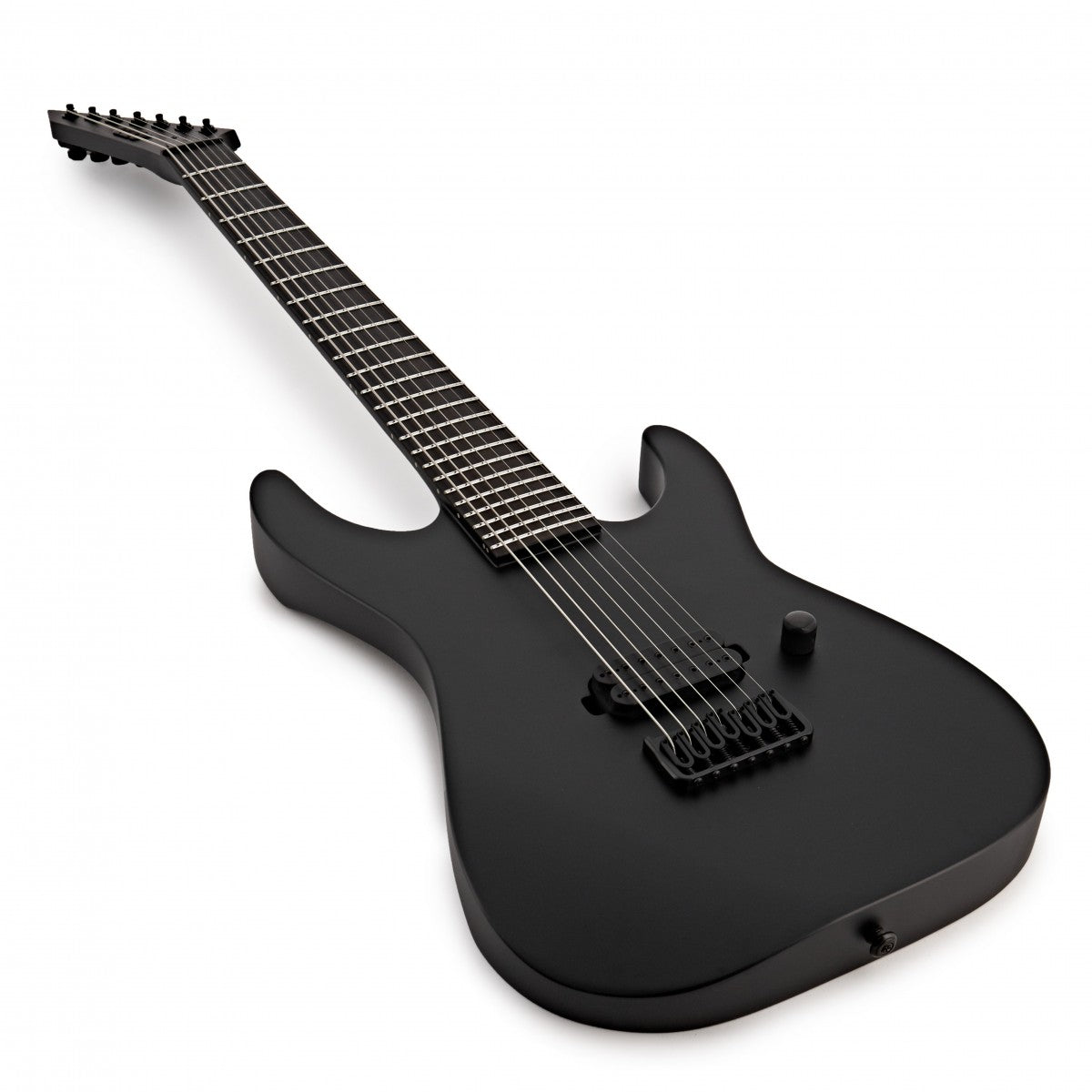 ESP LTD M-7B HT Black Metal 7 String, Black Satin