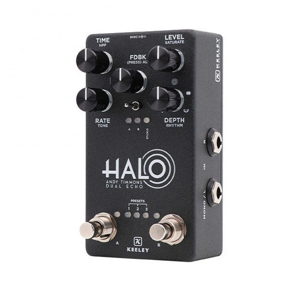 Delay Pedal Guitar Keeley Halo Dual Echo Andy Timmons Signature