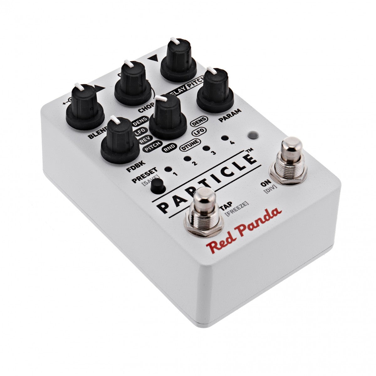 Delay Pedal Guitar Red Panda Particle Granular