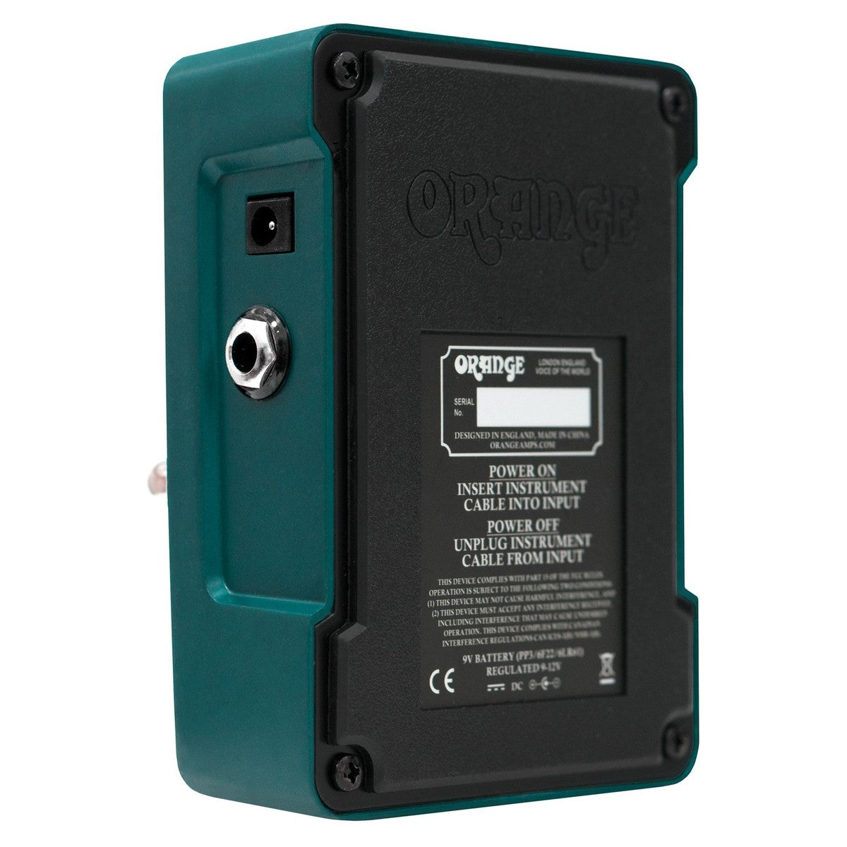 Fuzz Pedal Guitar Orange Fur Coat