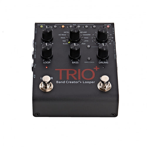 Drum Machine Pedal Guitar DigiTech TRIO+ Band Creator